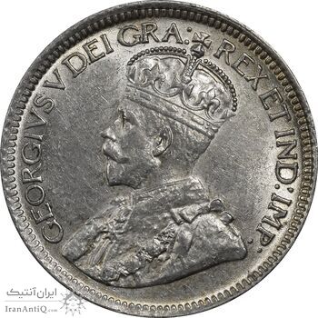 سکه 10 سنت 1929 جرج پنجم - MS62 - کانادا سکه 10 سنت 1929 جرج پنجم - MS62 - کانادا