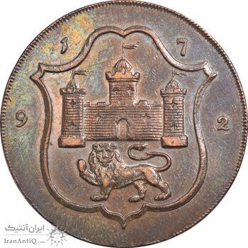 ژتون 1/2 پنی 1792 جان هاروی - AU50 - انگلستان
