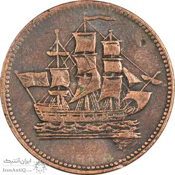 ژتون 1/2 پنی 1835 - VF35 - کانادا