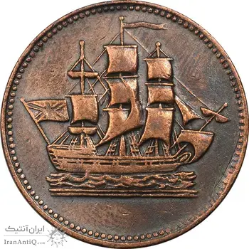 ژتون 1/2 پنی 1835 - EF40 - کانادا