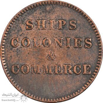 ژتون 1/2 پنی 1835 - VF35 - کانادا