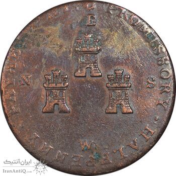 ژتون 1/2 پنی چستر - VF35 - انگلستان