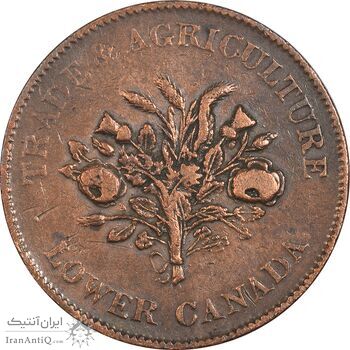 ژتون 1 سوس 1836 - VF35 - کانادا