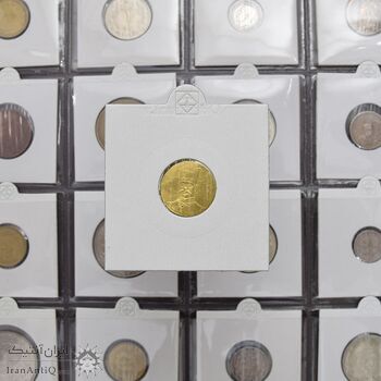 سکه طلا 5000 دینار 1305 تصویری - AU50 - ناصرالدین شاه سکه طلا 5000 دینار 1305 تصویری - AU50 - ناصرالدین شاه