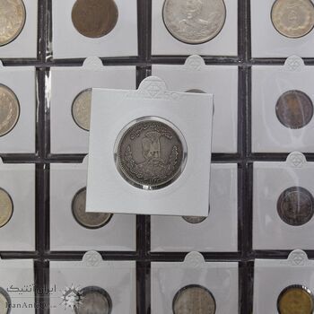 سکه 2000 دینار 1323 تصویری - EF45 - مظفرالدین شاه سکه 2000 دینار 1323 تصویری - EF45 - مظفرالدین شاه