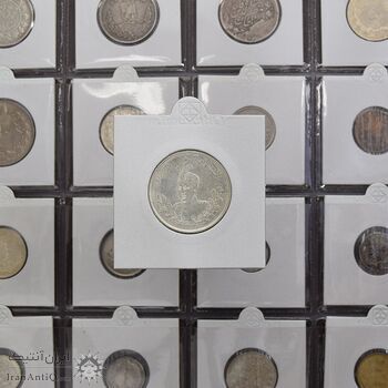 سکه 2000 دینار 1335 تصویری - AU58 - احمد شاه