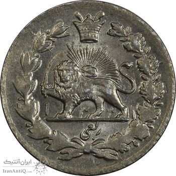 سکه ربعی 1334 دایره کوچک - MS64 - احمد شاه سکه ربعی 1334 دایره کوچک - MS64 - احمد شاه