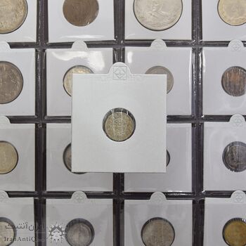 سکه ربعی 1335 دایره کوچک - MS63 - احمد شاه سکه ربعی 1335 دایره کوچک - MS63 - احمد شاه