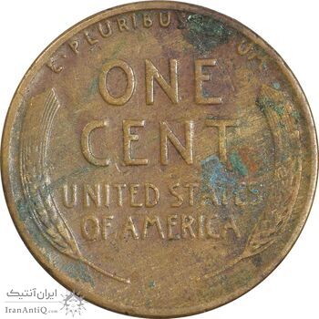 سکه 1 سنت 1941 لینکلن - VF35 - آمریکا