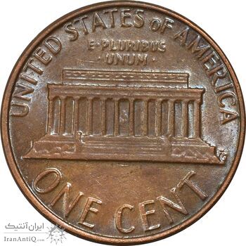 سکه 1 سنت 1981D لینکلن - AU58 - آمریکا