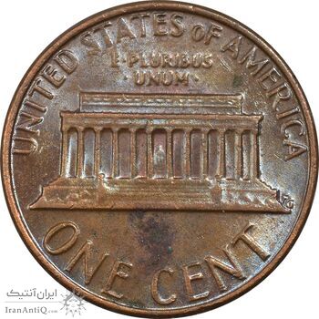 سکه 1 سنت 1982 لینکلن - AU55 - آمریکا