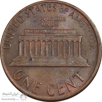 سکه 1 سنت 1986D لینکلن - AU50 - آمریکا