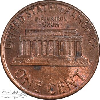 سکه 1 سنت 1988 لینکلن - MS61 - آمریکا