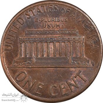 سکه 1 سنت 1991 لینکلن - MS61 - آمریکا