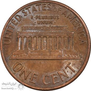 سکه 1 سنت 1991D لینکلن - MS61 - آمریکا