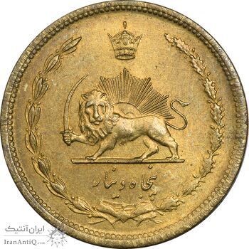 سکه 50 دینار 1316 - MS63 - رضا شاه سکه 50 دینار 1316 - MS63 - رضا شاه