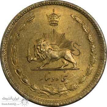 سکه 50 دینار 1316 - MS63 - رضا شاه سکه 50 دینار 1316 - MS63 - رضا شاه