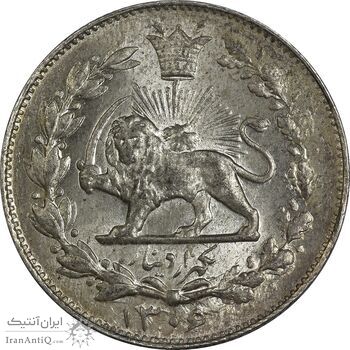 سکه 1000 دینار 1306 خطی - MS63 - رضا شاه سکه 1000 دینار 1306 خطی - MS63 - رضا شاه