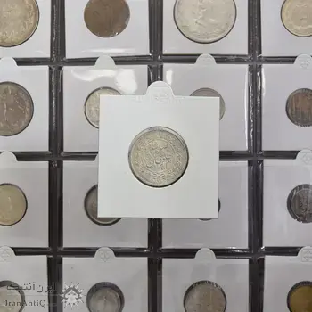 سکه 1000 دینار 1306 خطی - MS63 - رضا شاه