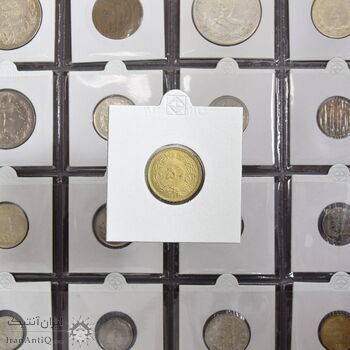 سکه 50 دینار 1321 برنز - MS62 - محمد رضا شاه سکه 50 دینار 1321 برنز - MS62 - محمد رضا شاه