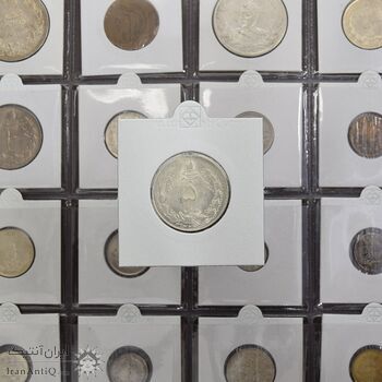 سکه 5 ریال 1323 - MS63 - محمد رضا شاه سکه 5 ریال 1323 - MS63 - محمد رضا شاه