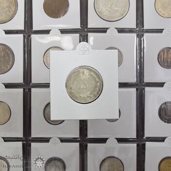 سکه 5 ریال 1325 - MS63 - محمد رضا شاه سکه 5 ریال 1325 - MS63 - محمد رضا شاه