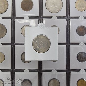 سکه 5 ریال 1331 مصدقی -  MS61 - محمد رضا شاه