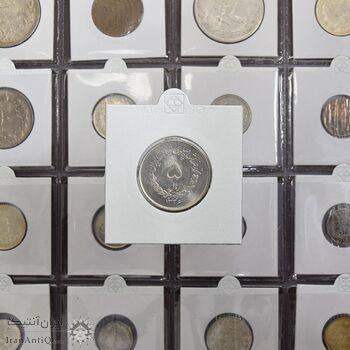 سکه 5 ریال 1336 مصدقی - MS64 - محمد رضا شاه سکه 5 ریال 1336 مصدقی - MS64 - محمد رضا شاه