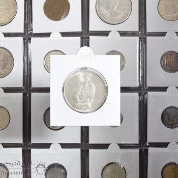 مدال نقره جشن تاجگذاری 1346 - MS64 - محمد رضا شاه مدال نقره جشن تاجگذاری 1346 - MS64 - محمد رضا شاه