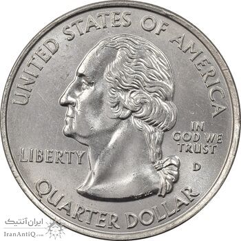 سکه کوارتر دلار 2006D ایالتی (نوادا) - MS63 - آمریکا