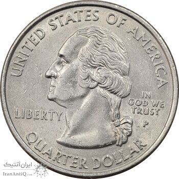 سکه کوارتر دلار 2000P ایالتی (ماساچوست) - MS61 - آمریکا