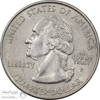 سکه کوارتر دلار 2000P ایالتی (ماساچوست) - AU58 - آمریکا سکه کوارتر دلار 2000P ایالتی (ماساچوست) - AU58 - آمریکا
