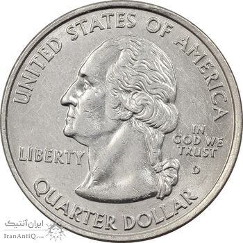 سکه کوارتر دلار 2006D ایالتی (داکوتای جنوبی) - AU55 - آمریکا