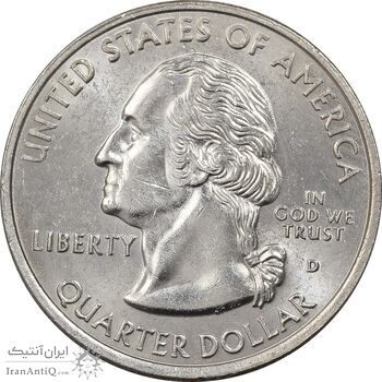 سکه کوارتر دلار 1999D ایالتی (دلاویر) - MS63 - آمریکا