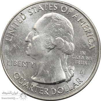 سکه کوارتر دلار 2017P (بنای یادبود افیگی موندز) - MS61 - آمریکا