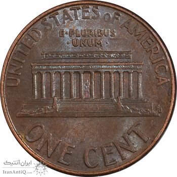 سکه 1 سنت 1999 لینکلن - AU55 - آمریکا