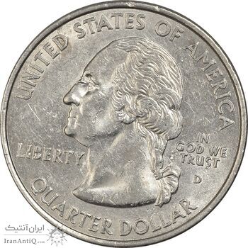 سکه کوارتر دلار 2008D ایالتی (هاوایی) - AU58 - آمریکا سکه کوارتر دلار 2008D ایالتی (هاوایی) - AU58 - آمریکا