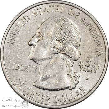 سکه کوارتر دلار 2002D ایالتی (تنسی) - AU58 - آمریکا