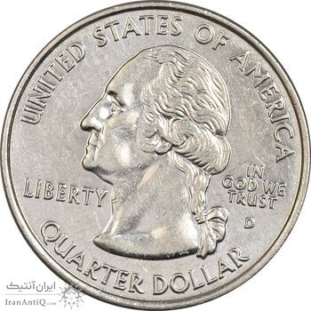 سکه کوارتر دلار 2005D ایالتی (کانزاس) - AU58 - آمریکا