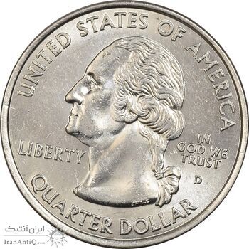 سکه کوارتر دلار 2001D ایالتی (کنتاکی) - MS63 - آمریکا