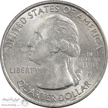 سکه کوارتر دلار 2013P (کوه راشمور) - MS61 - آمریکا