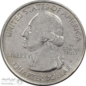 سکه کوارتر دلار 2016D (پارک ملی تاریخی کامبرلند گپ) - AU58 - آمریکا