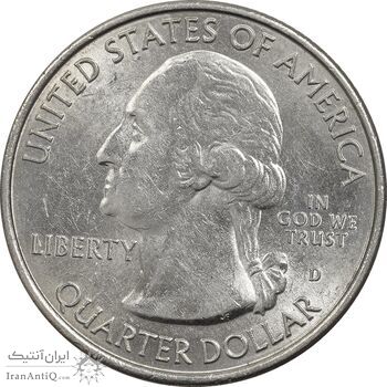 سکه کوارتر دلار 2016D (پارک ملی تاریخی کامبرلند گپ) - MS62 - آمریکا