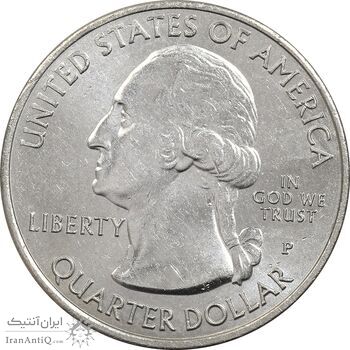 سکه کوارتر دلار 2016P (پارک ملی تاریخی کامبرلند گپ) - MS63 - آمریکا