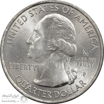 سکه کوارتر دلار 2016P (پارک ملی تئودور روزولت) - MS63 - آمریکا