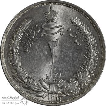 سکه 2 ریال 1313 - MS63 - رضا شاه سکه 2 ریال 1313 - MS63 - رضا شاه
