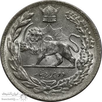 سکه 2000 دینار 1306 تصویری - ضرب تهران - MS63 - رضا شاه سکه 2000 دینار 1306 تصویری - ضرب تهران - MS63 - رضا شاه