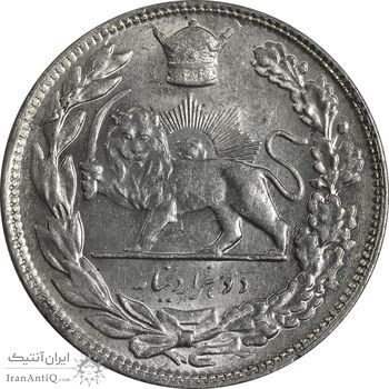 سکه 2000 دینار 1308 تصویری - MS61 - رضا شاه سکه 2000 دینار 1308 تصویری - MS61 - رضا شاه