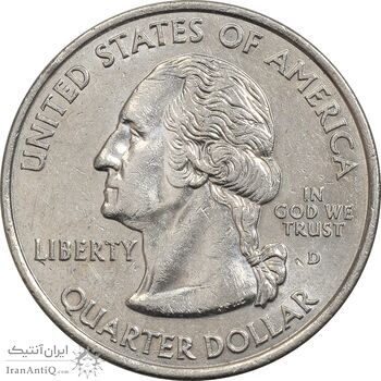 سکه کوارتر دلار 2005D ایالتی (کالیفرنیا) - AU58 - آمریکا