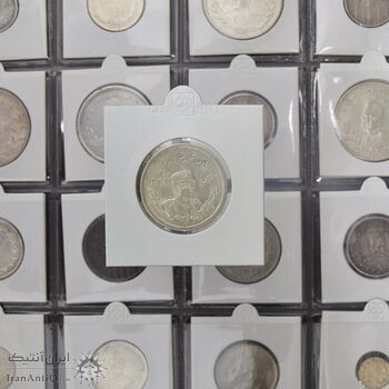 سکه 2000 دینار 1306 تصویری - ضرب لنینگراد - MS63 - رضا شاه